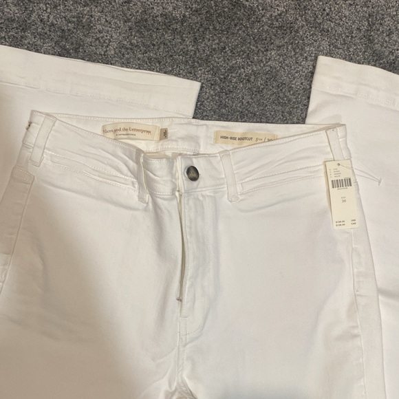 Pilcro and the Letterpress white denim. - Picture 5 of 6